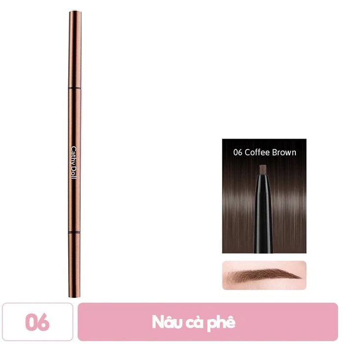 Chì Kẻ Mày Siêu Mảnh Cathy Doll Skinny Brow Pencil 0,05g