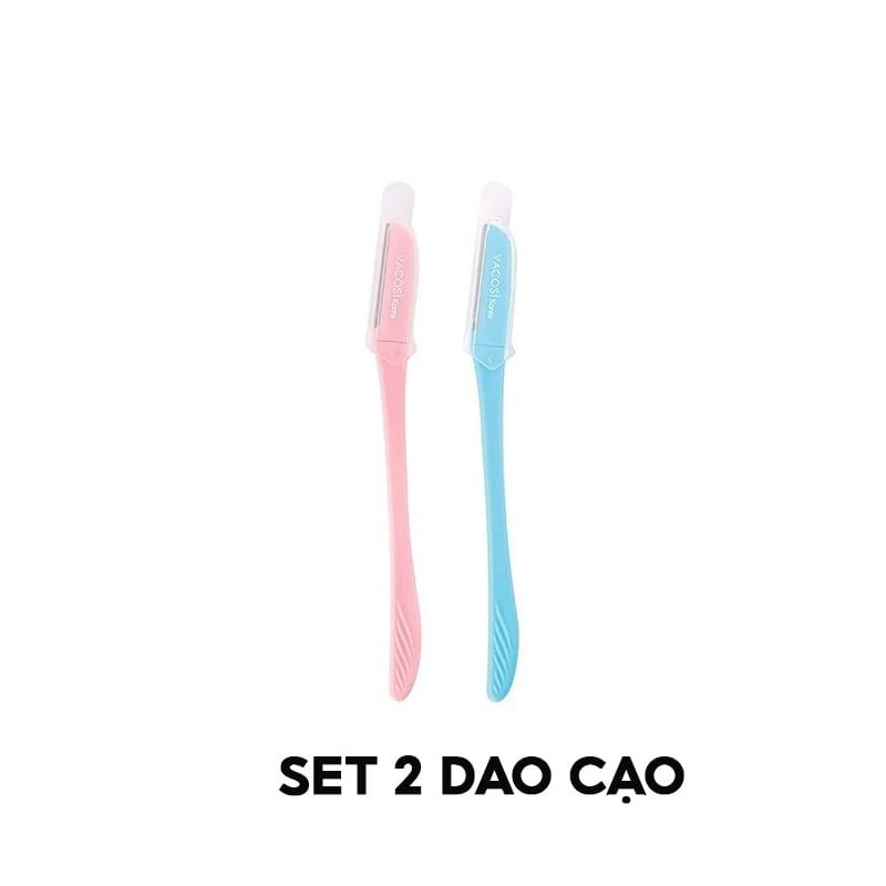 [Set 2 Dao] Dao Cạo Lông Mày Vacosi Eyebrow Knife DC06 (Màu Ngẫu Nhiên)