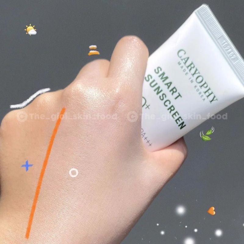 Kem Chống Nắng Caryophy Nâng Tông Smart Sunscreen Tone Up SPF50+/PA+++ 50ml