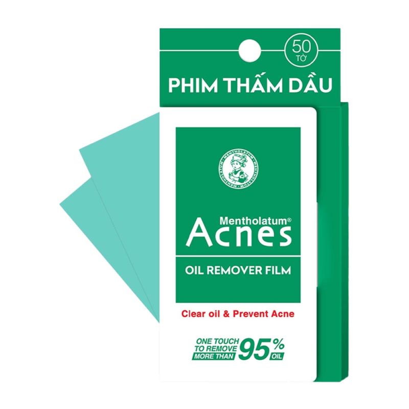 Giấy Thấm Dầu Dạng Phim Giúp Kiểm Soát Dầu Nhờn Acnes Oil Remover Film