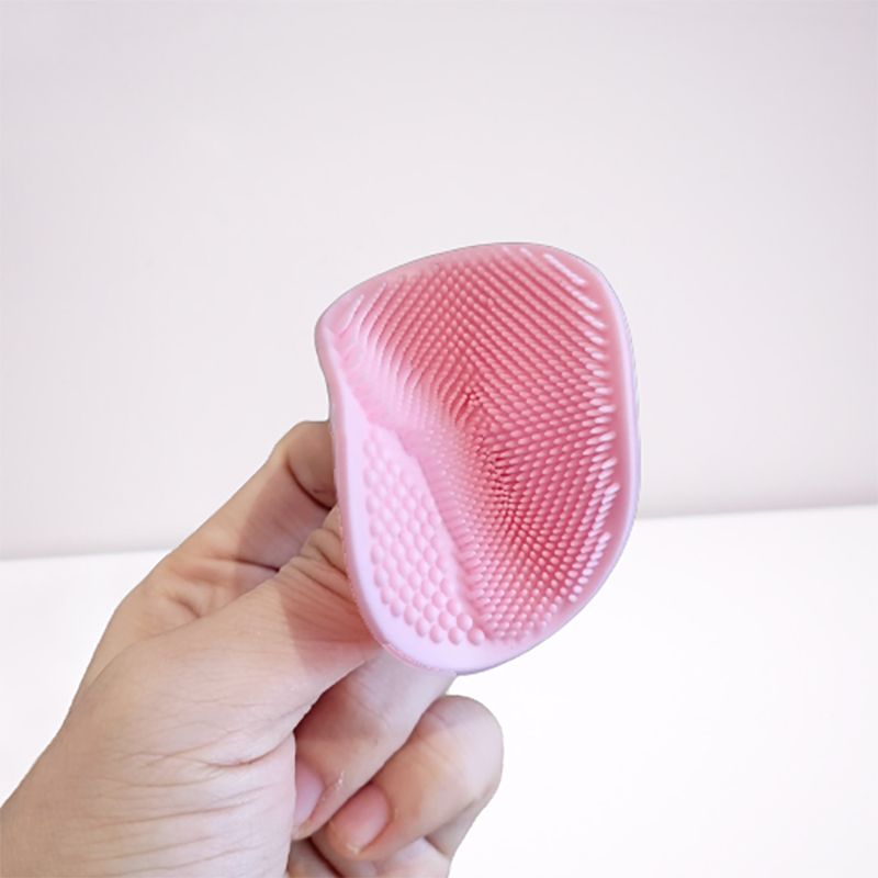 Miếng Rửa Mặt Làm Sạch Tế Bào Chết, Hỗ Trợ Cải Thiện Mụn Đầu Đen Vacosi Silicone Cleansing Pad DC04 (Màu Ngẫu Nhiên)