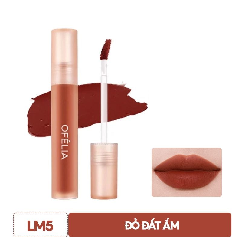 Son Kem Lì, Mịn Môi, Lâu Trôi OFÉLIA Uncovered Lip Mousse 4.3g