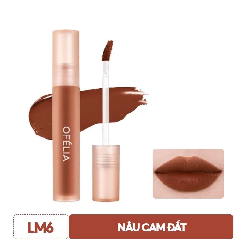 Son Kem Lì, Mịn Môi, Lâu Trôi OFÉLIA Uncovered Lip Mousse 4.3g