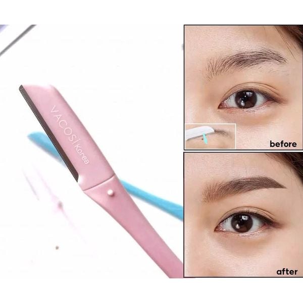  [Set 2 Dao] Dao Cạo Lông Mày Vacosi Eyebrow Knife DC06 (Màu Ngẫu Nhiên) 