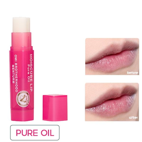 Son Dưỡng Môi OMI Dưỡng Ẩm, Ngừa Thâm Môi Hiệu Quả Moiscube Lip 4g #METHOL