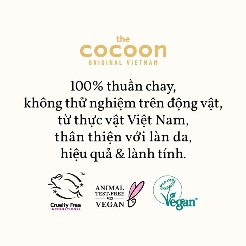 Nước Dưỡng Tóc Cocoon Dầu Sa-chi Cấp Ẩm, Phục Hồi Hư Tổn, Bảo Vệ Lớp Sừng Của Tóc Sacha Inchi Hair Tonic 140ml