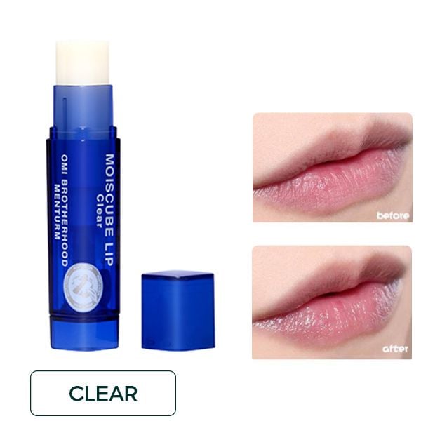 Son Dưỡng Môi OMI Dưỡng Ẩm, Ngừa Thâm Môi Hiệu Quả Moiscube Lip 4g #METHOL