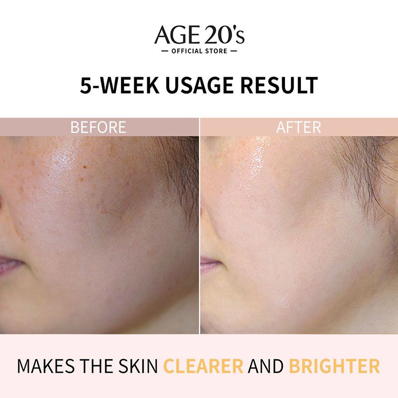 [Set 5 Chai] Tinh Chất Age20's Dưỡng Trắng, Làm Dịu Da Chiết Xuất Vàng Gold - Cica Ampoule