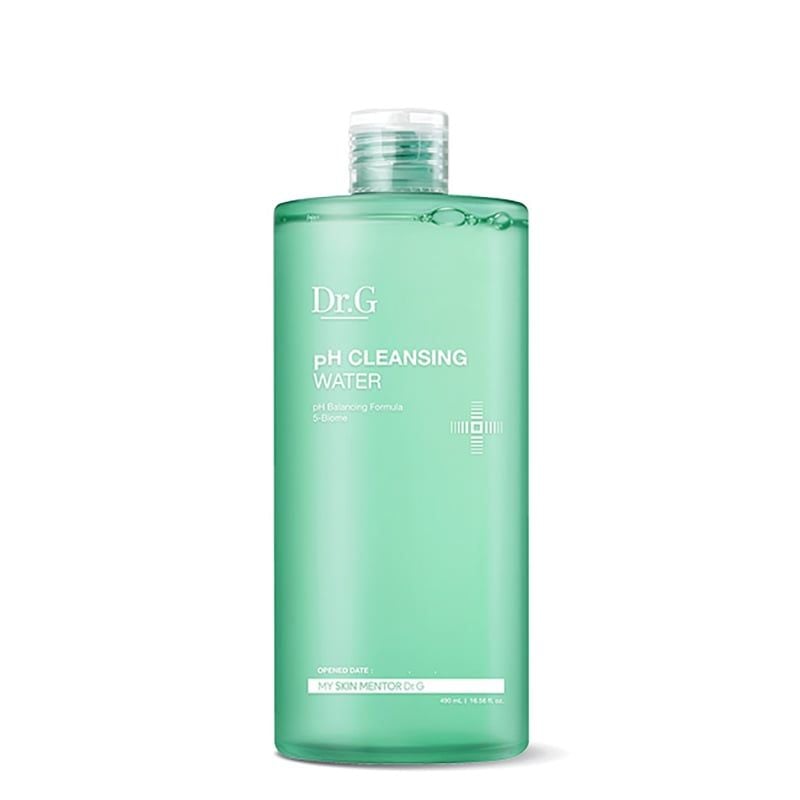 Nước Tẩy Trang Dr.G Dịu Nhẹ, Cấp Ẩm, Làm Sạch Sâu pH Cleansing Water 490ml