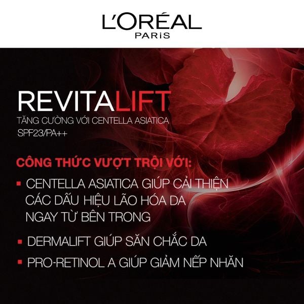  Kem Dưỡng L'Oreal Ngừa Lão Hòa Ban Đêm Revitalift Moisturizing Cream Night 50ml 