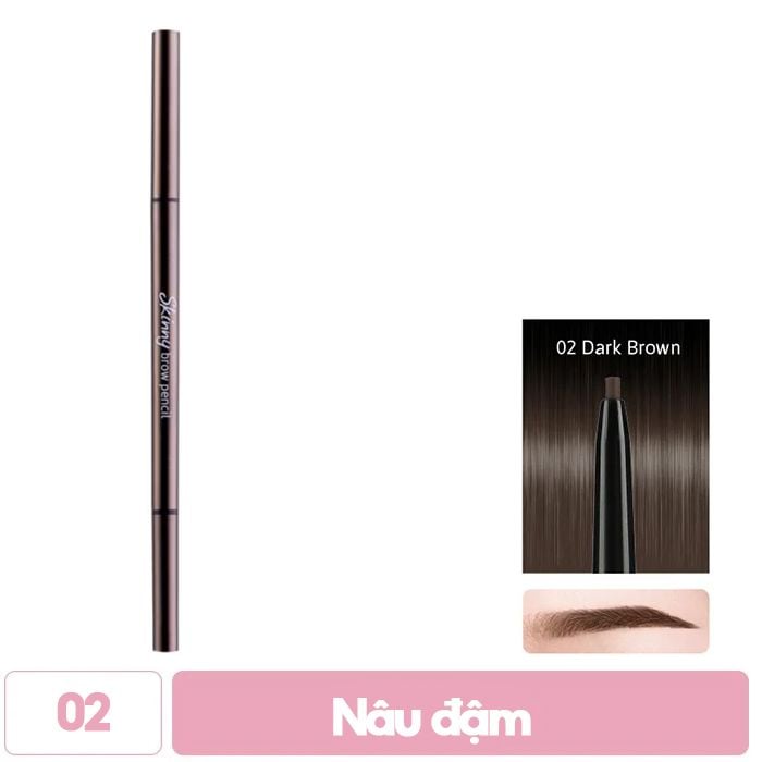 Chì Kẻ Mày Siêu Mảnh Cathy Doll Skinny Brow Pencil 0,05g