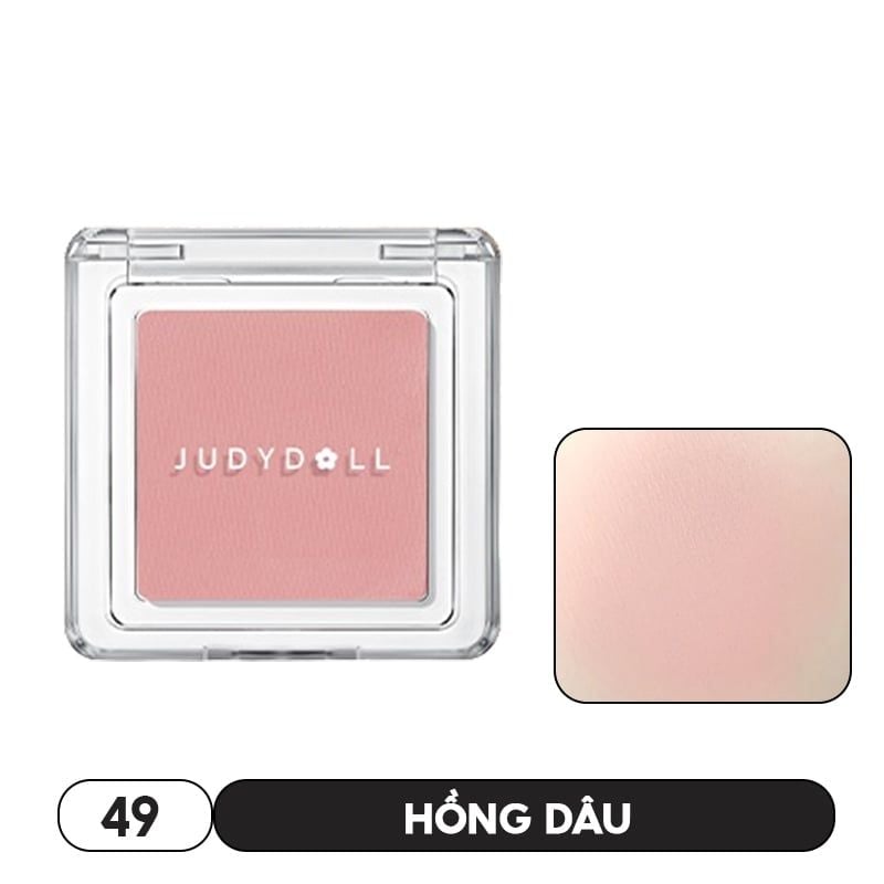 Phấn Má Hồng Đơn Sắc Lên Màu Chuẩn Judydoll Blush Powder