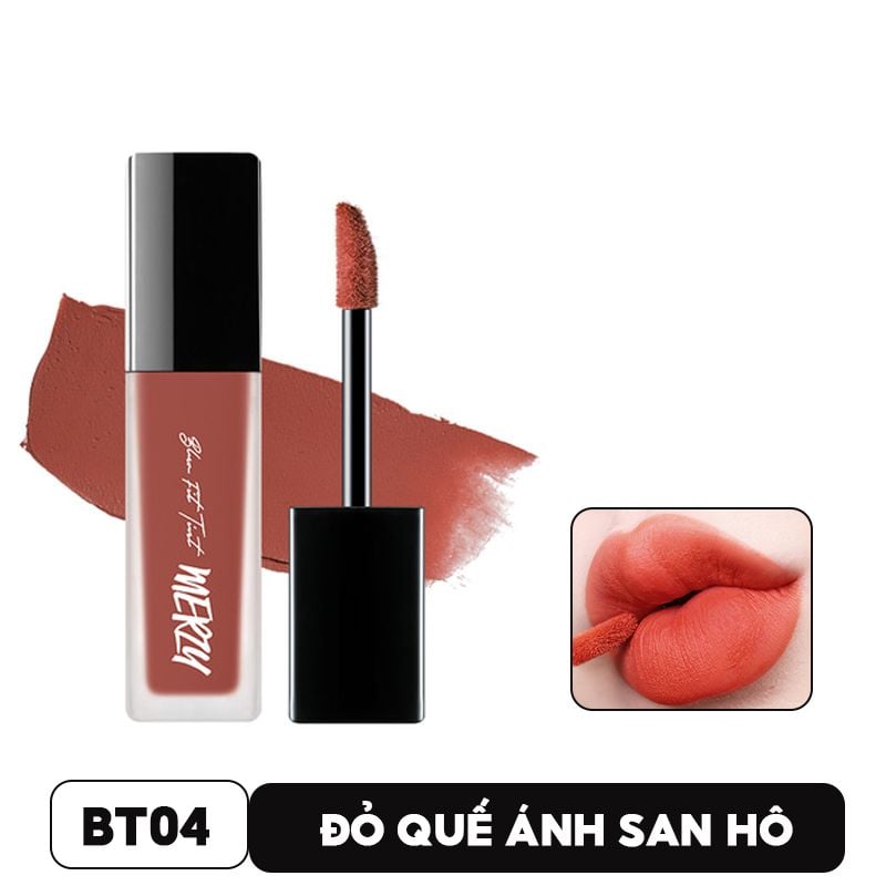 Son Kem Lì Merzy Lên Màu Chuẩn, Mịn Mượt Blur Fit Tint 6g