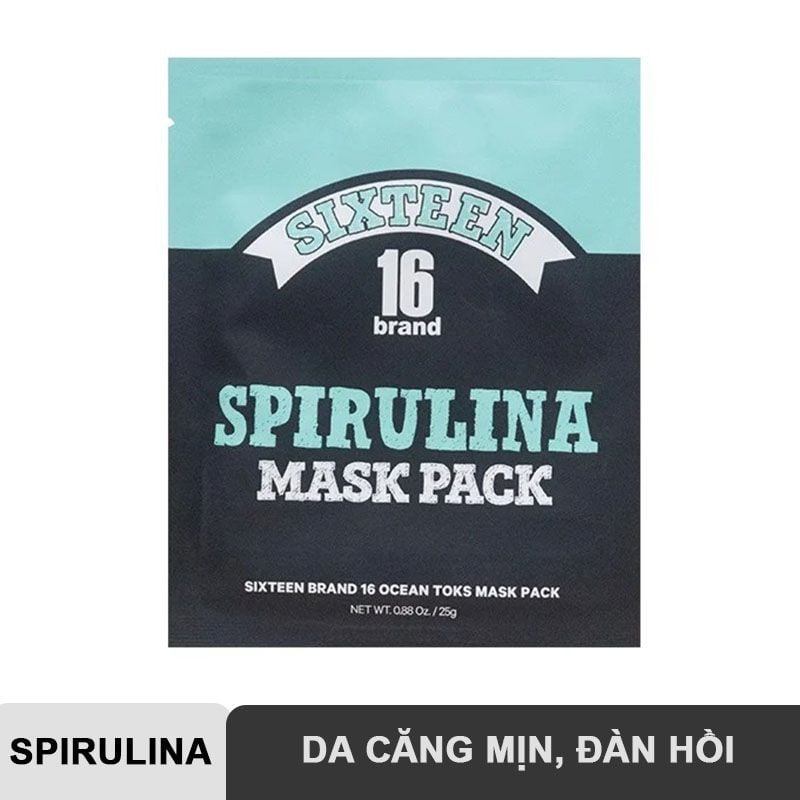 Mặt Nạ Miếng Cải Thiện Và Phục Hồi Da 16Brand Toks Mask Pack #MANGO & GRAPEFRUIT