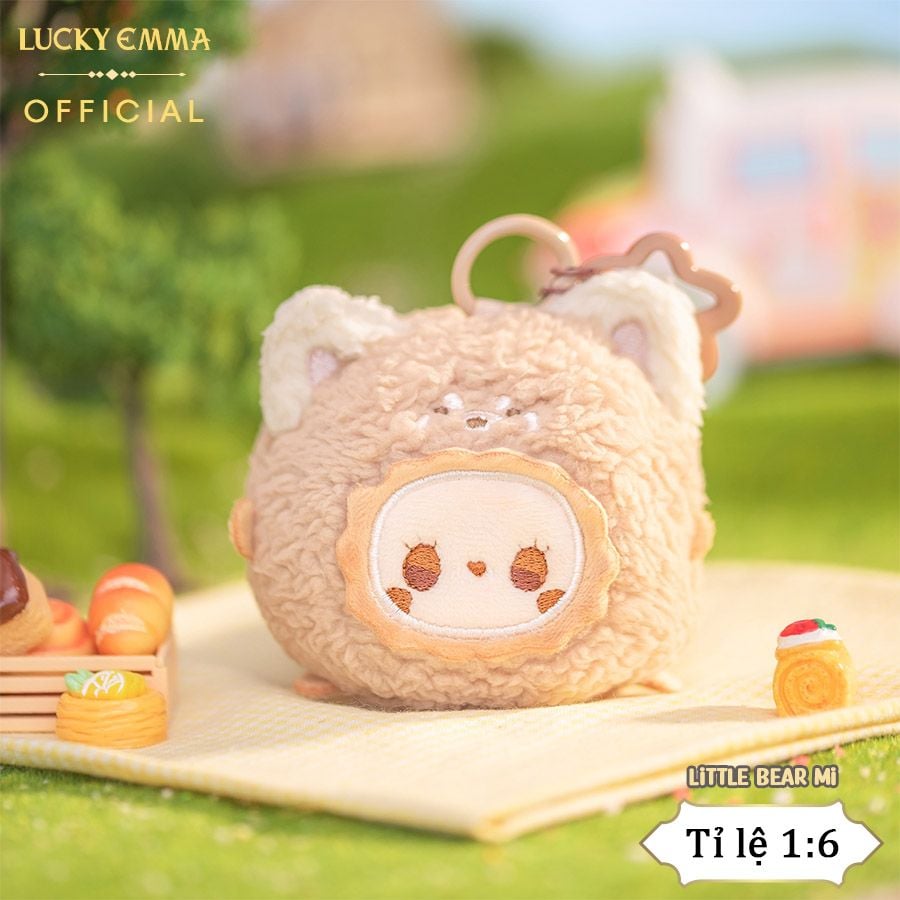 Móc Khóa Gấu Bông Lucky Emma RuaRua Zoo Tuan Tuan Blind Box - MJ-000067
