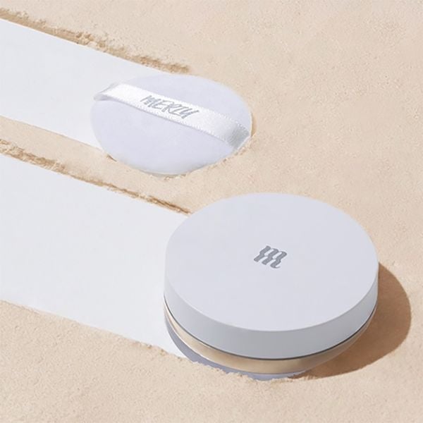  Phấn Phủ Merzy Dạng Bột Hỗ Trợ Kiềm Dầu, Hiệu Ứng Mờ Lì, Cho Lớp Nền Mịn Màng, Lâu Trôi Stay Blur Loose Powder 
