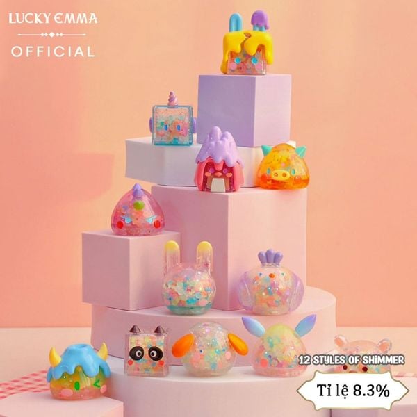 Mô Hình Đồ Chơi Lucky Emma Geometric Monster Shimmering Realm - MJ-000080