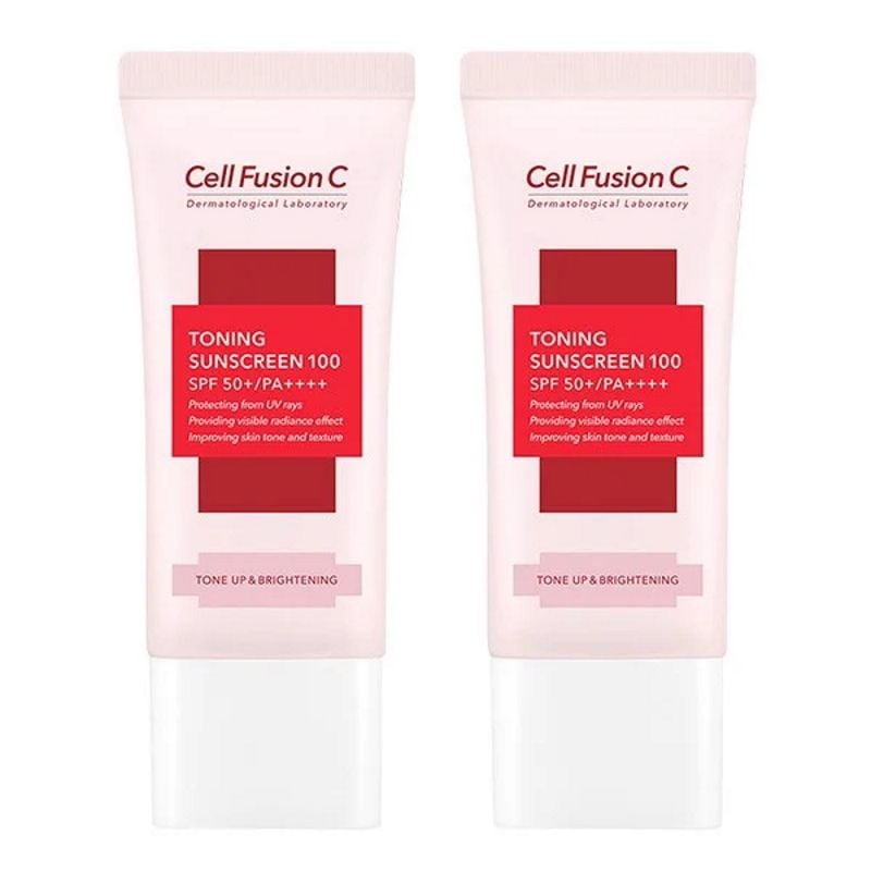 [35ml] Kem Chống Nắng Nâng Tông Cell Fusion C Toning Sunscreen 100 SPF 50+/PA++++ ( có vỏ hộp)