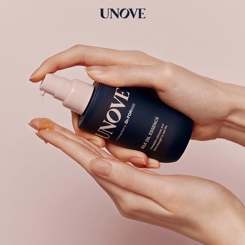 Tinh Chất Dưỡng Tóc UNOVE Chăm Sóc Tóc Khô Xơ, Hư Tổn, Bóng Mượt Silk Oil Essence 70ml
