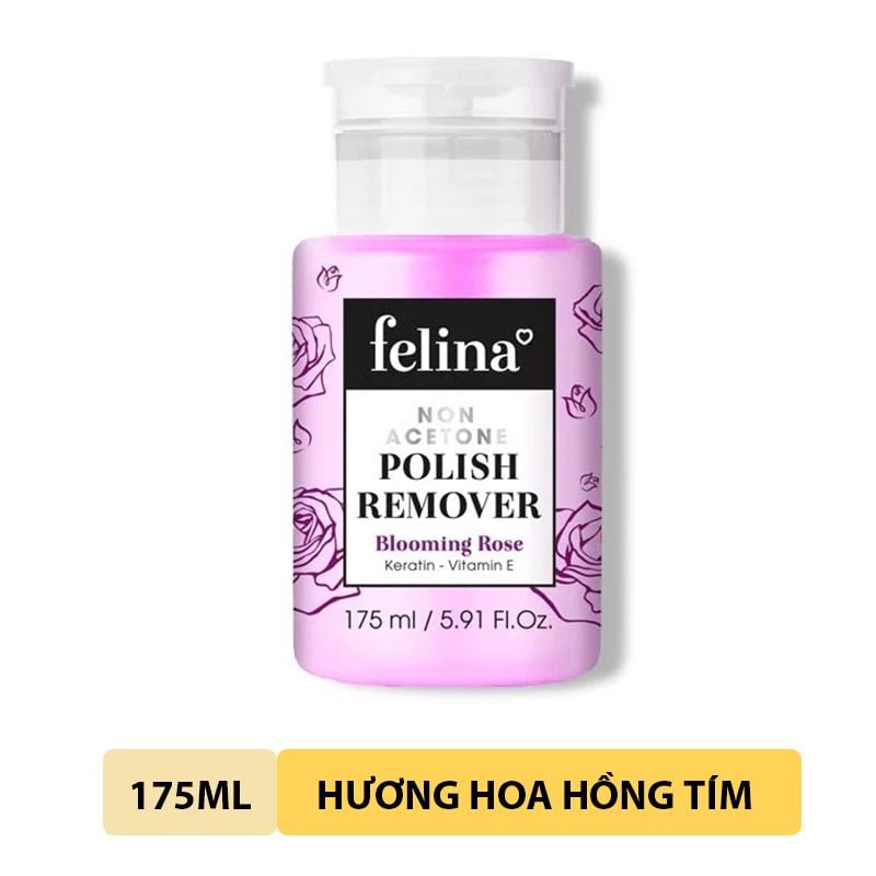 Nước Tẩy Sơn Móng Tay Cao Cấp Không Chứa Acetone Felina Polish Remover