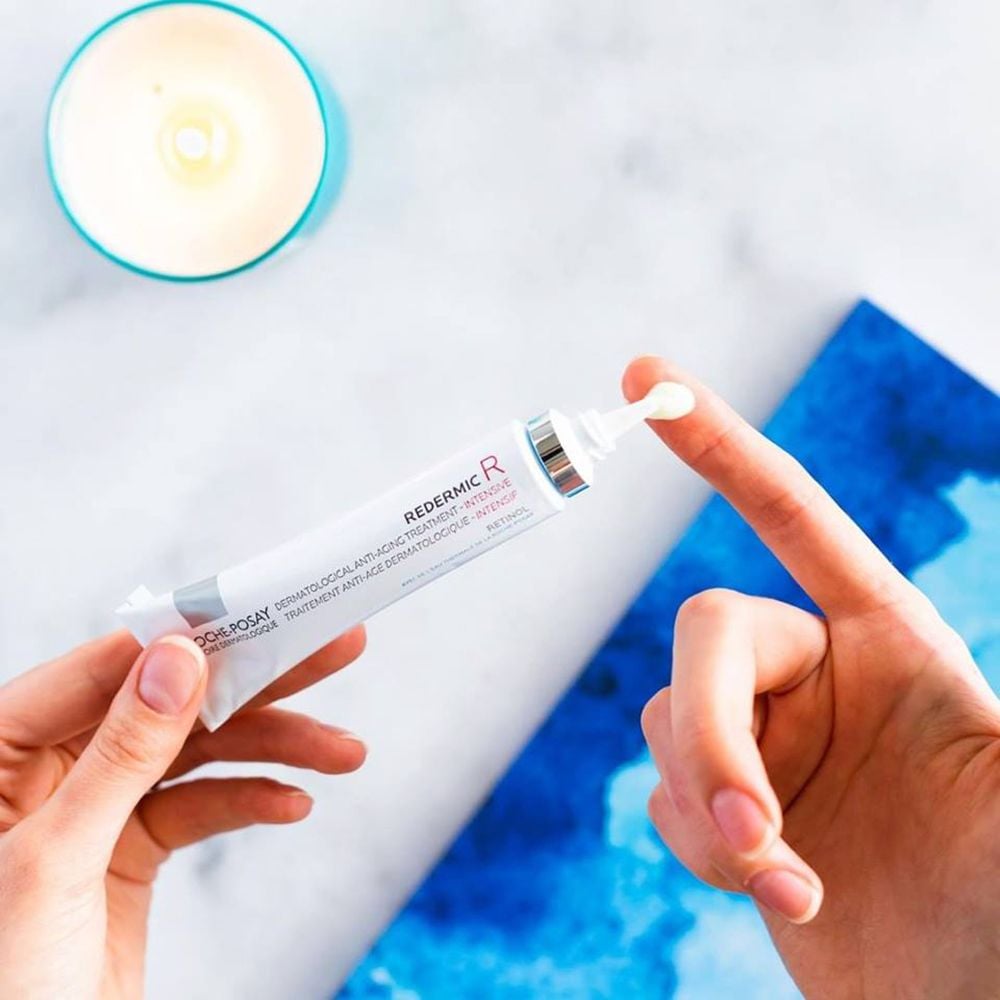 Kem Dưỡng La Roche-Posay Hỗ Trợ Cải Thiện Các Dấu Hiệu Lão Hóa Da Redermic R Dermatological Anti-Aging Treatment Intensive 30ml