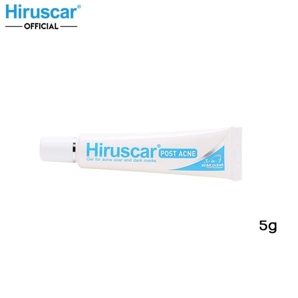 [Mini 5g] Kem Dưỡng Hiruscar Dạng Gel Hỗ Trợ Làm Mờ Sẹo Mụn Và Thâm Mụn Post Acne Gel For Acne Scar And Dark Marks