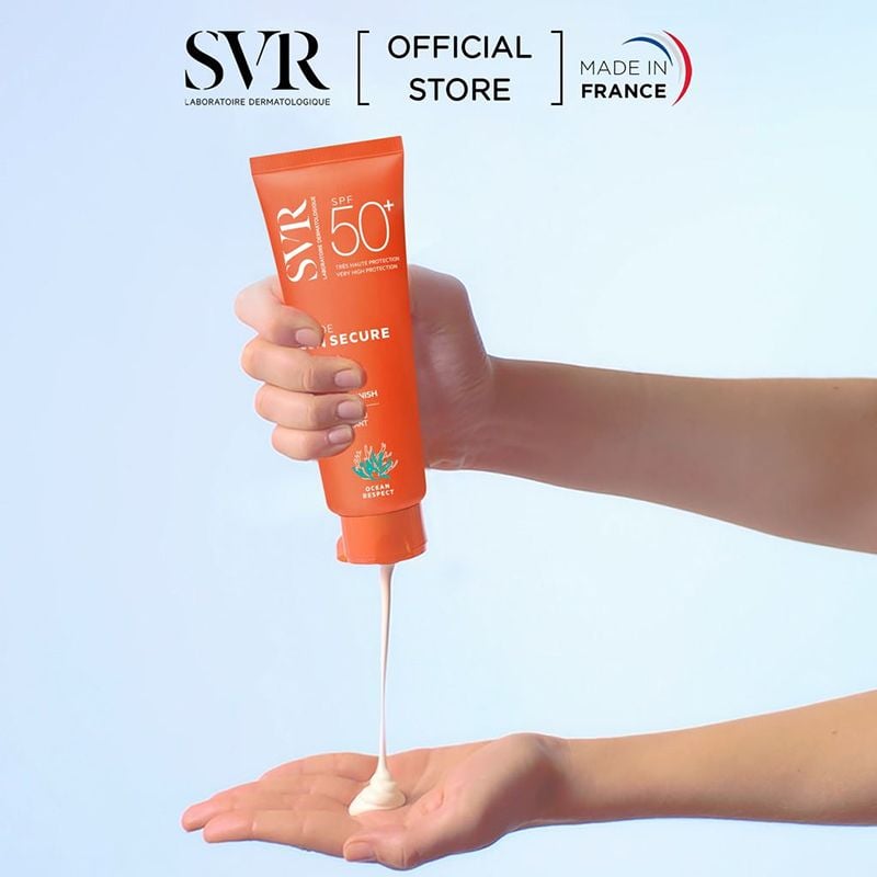 Kem Chống Nắng Trong Suốt Và Không Gây Nhờn Da SVR Sun Secure Fluide SPF50+ 50ml