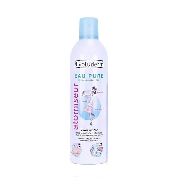 Xịt Khoáng Evoluderm Cấp Nước Atomiseur Eau Pure Water