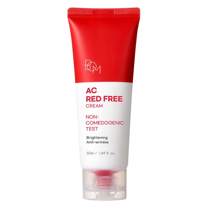 Kem Dưỡng Hỗ Trợ Làm Sáng Da, Giảm Mụn B.O.M AC Red Free Cream 50ml