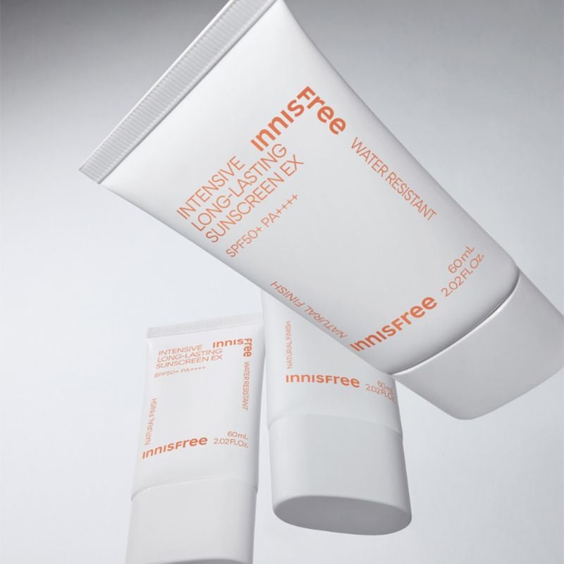 Kem Chống Nắng Innisfree Lâu Trôi Cho Da Dầu, Hỗn Hợp Intensive Long-Lasting Sunscreen Ex SPF50+ PA++++ 60ml