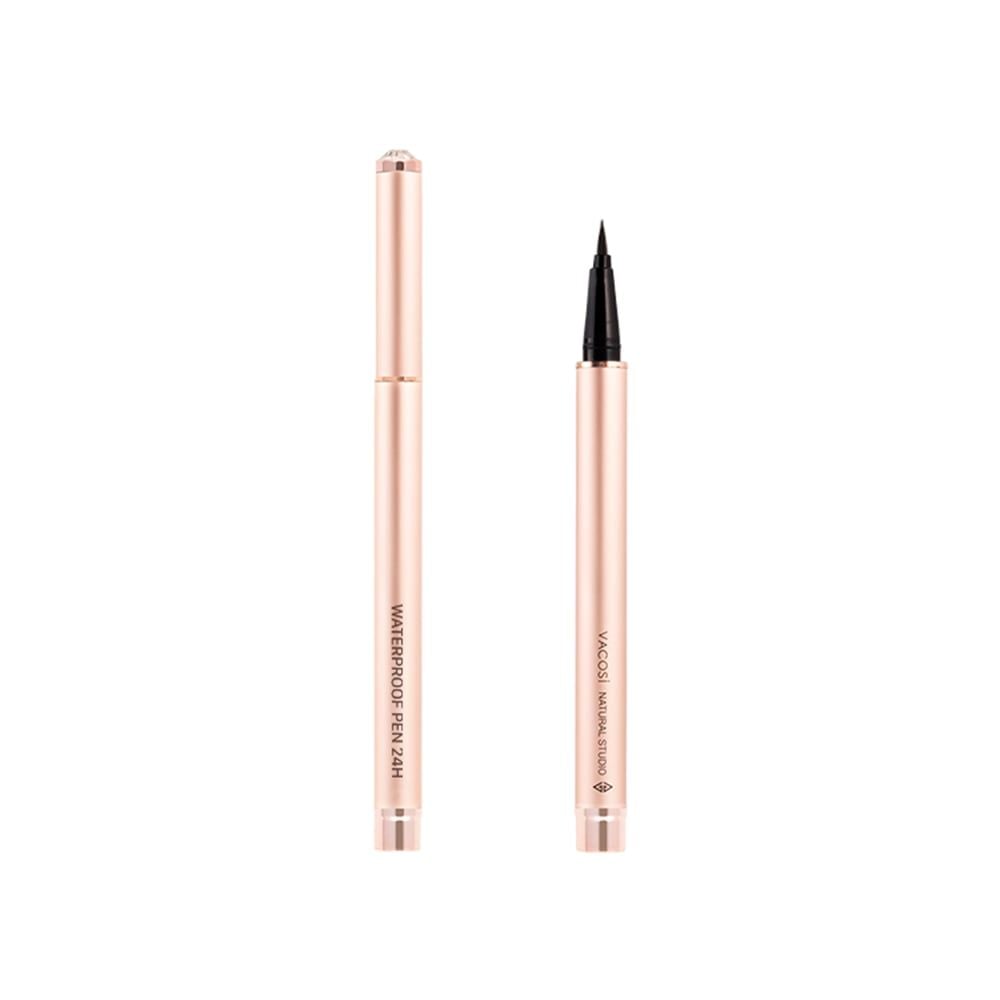 Bút Kẻ Mắt Nước Vacosi Sắc Nét, Lâu Trôi 24h Waterproof Pen 0.05mm 2g - VM20