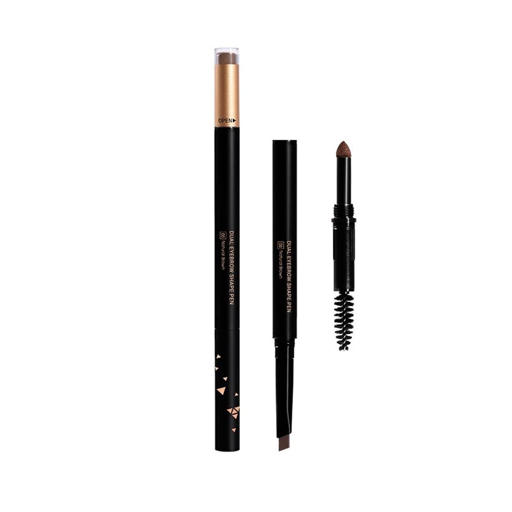 Chì Kẻ Mày Vacosi Định Hình Đa Năng Natural Studio Dual Eyebrow Shape Pen 5ml