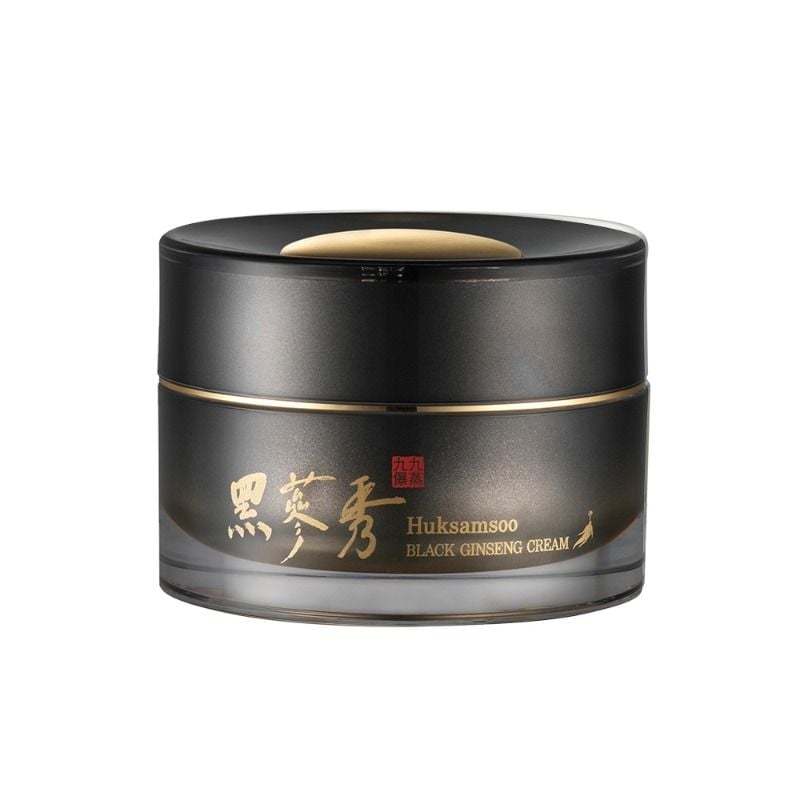 Kem Dưỡng Huksamsoo Ngừa Lão Hóa Chiết Xuất Nhân Sâm Đen Black Ginseng Cream 50g
