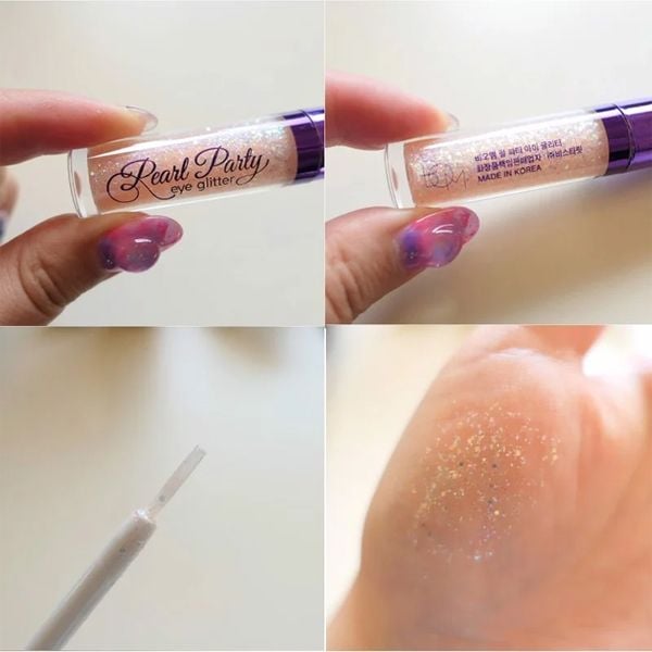  Gel Nhũ Mắt B.O.M Xinh Lung Linh Pearl Party Eye Glitter 3.5g 