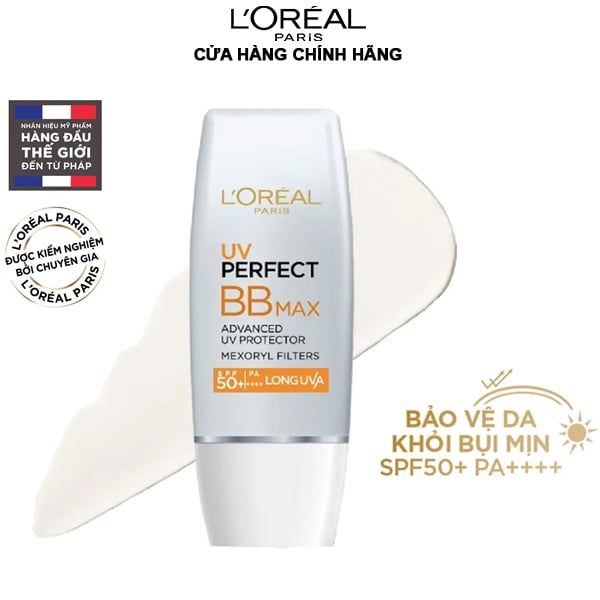 Kem Chống Nắng Trang Điểm L'Oreal UV Perfect BB Max SPF 50+/PA++++ 30ml