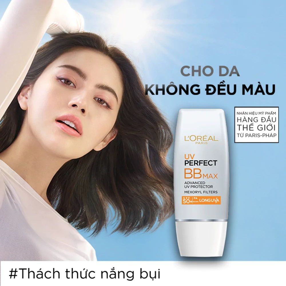 Kem Chống Nắng Trang Điểm L'Oreal UV Perfect BB Max SPF 50+/PA++++ 30ml