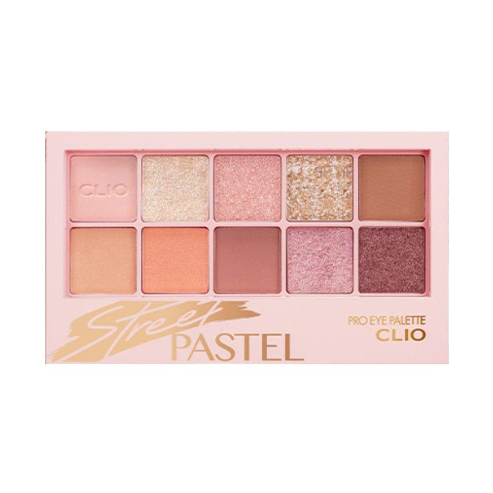 Bảng Phấn Mắt 10 Ô Clio Pro Eye Palette #06 STREER PASTEL