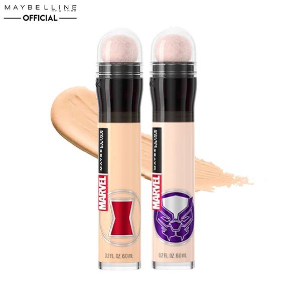 [MAYBELLINE x MARVEL] Phiên Bản Giới Hạn Bút Cushion Che Khuyết Điểm Maybelline Instant Age Rewind Eraser Multi-Use Concealer 6ml - 110 FAIR