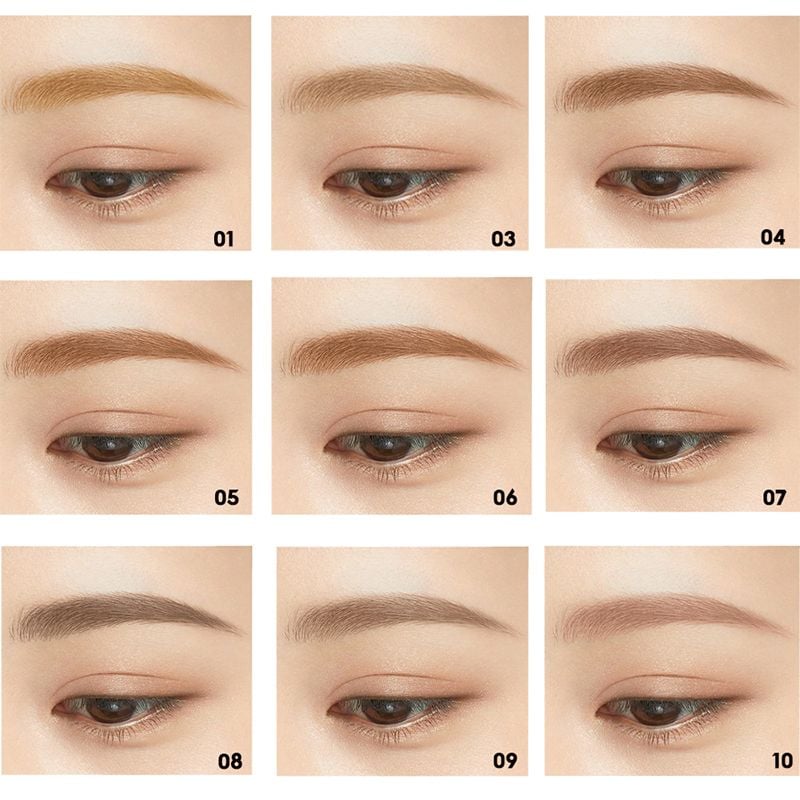 Mascara Chân Mày Bền Màu, Lâu Trôi Kissme Heavy Rotation Coloring Eyebrow 8g