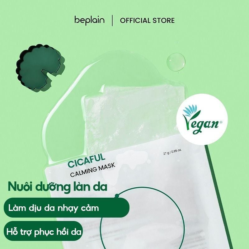 Mặt Nạ Cấp Ẩm, Làm Dịu Da Beplain Mask