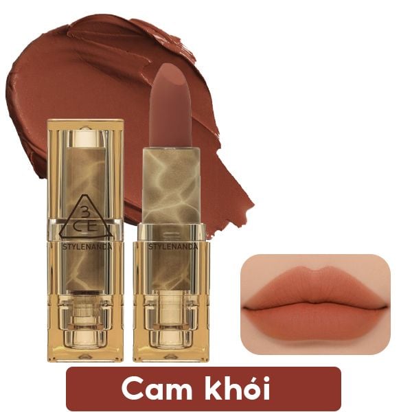 [PHIÊN BẢN GIỚI HẠN] Son Thỏi Lì, Lên Màu Chuẩn 3CE Soft Matte Lipstick 3.5g