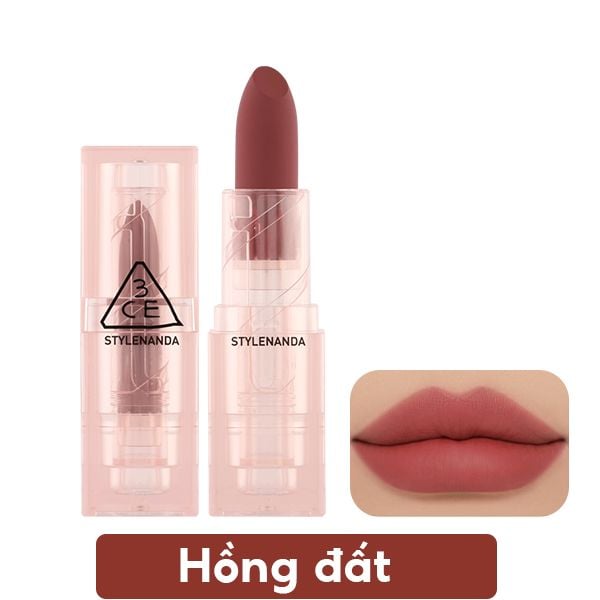 [PHIÊN BẢN GIỚI HẠN] Son Thỏi Lì, Lên Màu Chuẩn 3CE Soft Matte Lipstick 3.5g