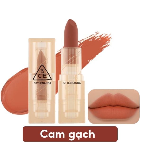 [PHIÊN BẢN GIỚI HẠN] Son Thỏi Lì, Lên Màu Chuẩn 3CE Soft Matte Lipstick 3.5g