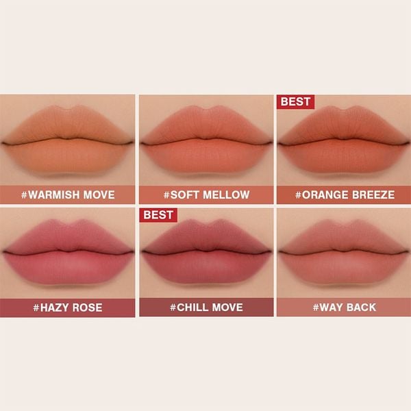  [PHIÊN BẢN GIỚI HẠN] Son Thỏi Lì, Lên Màu Chuẩn 3CE Soft Matte Lipstick 3.5g 