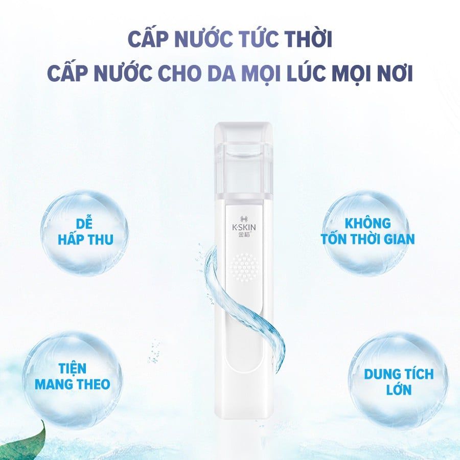 Máy Phun Sương Cấp Ẩm Mini K.Skin Handy Mist White KD88