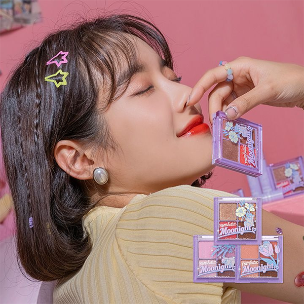 Bảng Phấn Mắt 4 Màu Romand Xinh Lung Linh Better Than Eye - Romand x Neonmoon 6.5g