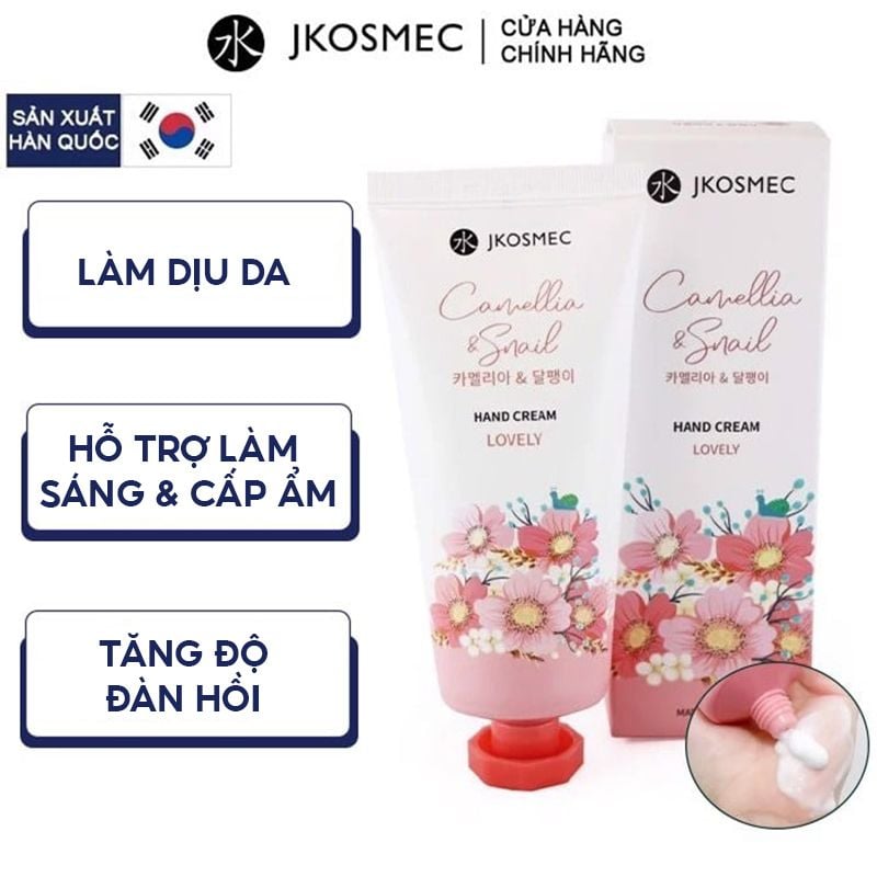 Kem Dưỡng Da Tay Jkosmec Cấp Ẩm Hương Hoa Hand Cream 100ml