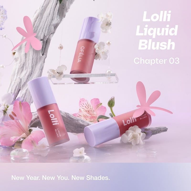 Má Hồng Dạng Kem Cho Đôi Má Hồng Xinh Xắn OFÉLIA Lolli Liquid Blush