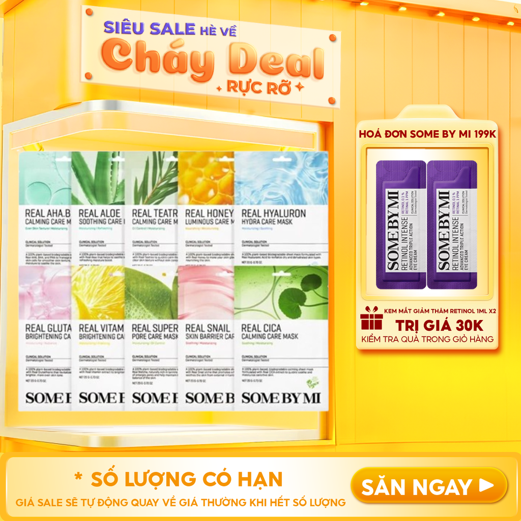 Mặt Nạ Dưỡng Da Some By Mi Real Care Mask 20g