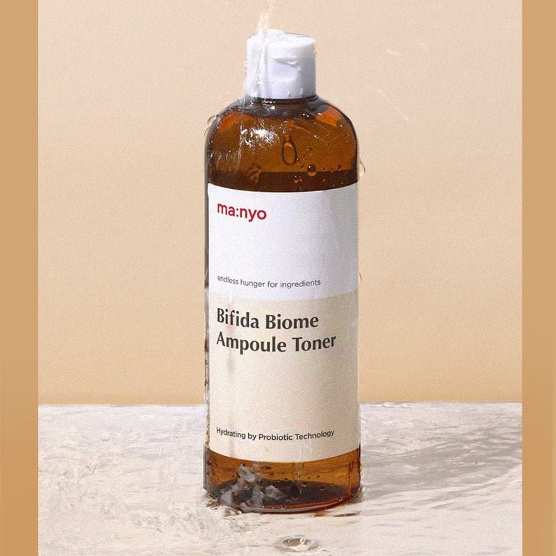 Nước Hoa Hồng Ma:nyo Cấp Ẩm, Làm Dịu Da Bifida Biome Ampoule Toner 210ml